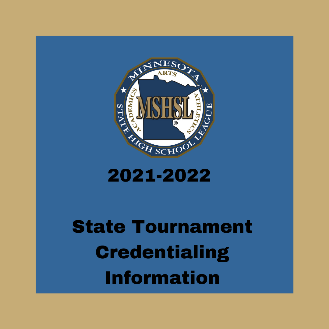 State Tournament Credentialing Information