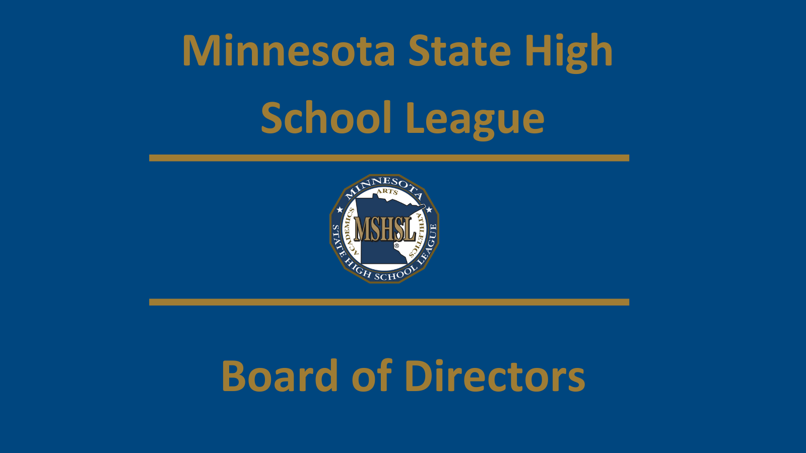 Board of Director's Meeting