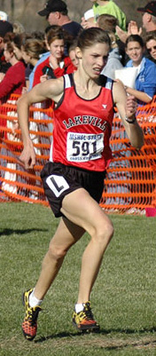 Elizabeth Yetzer was a six-time entrant in the Cross County State Meet and a two-time champion. 