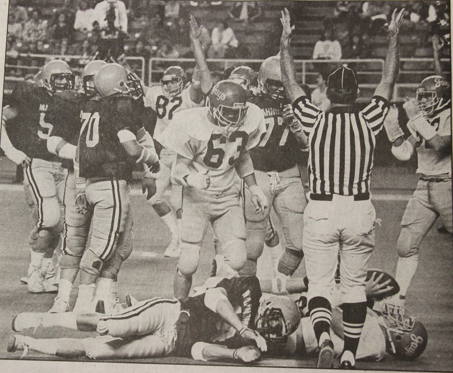 Jackson defeated Mahnomen for the Class B title in 1985 during Prep Bowl IV.