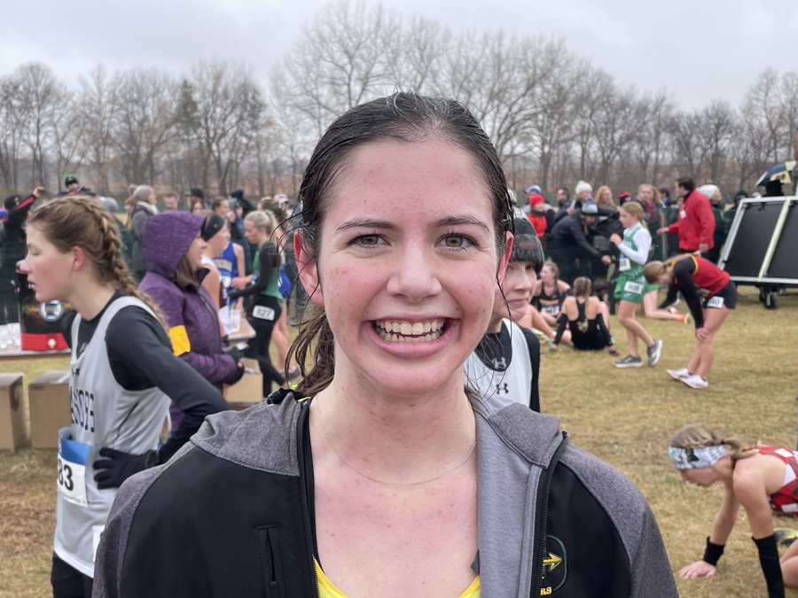 Jade Rypkema, Nevis, Class A Girls Cross Country champion 