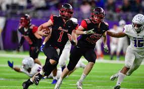 Rocori quarterback Jack Steil