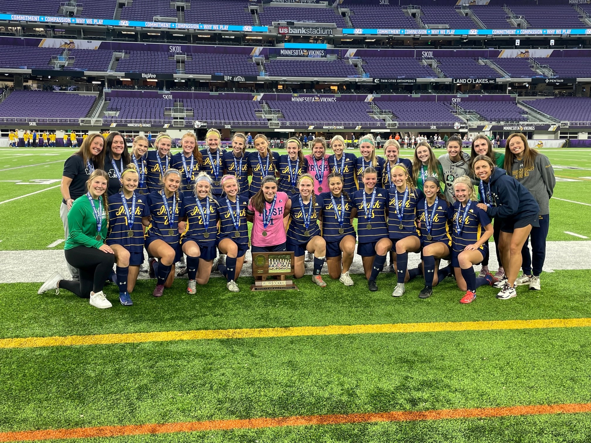 Rosemount, Class AAA Girls Soccer Champion, 2022