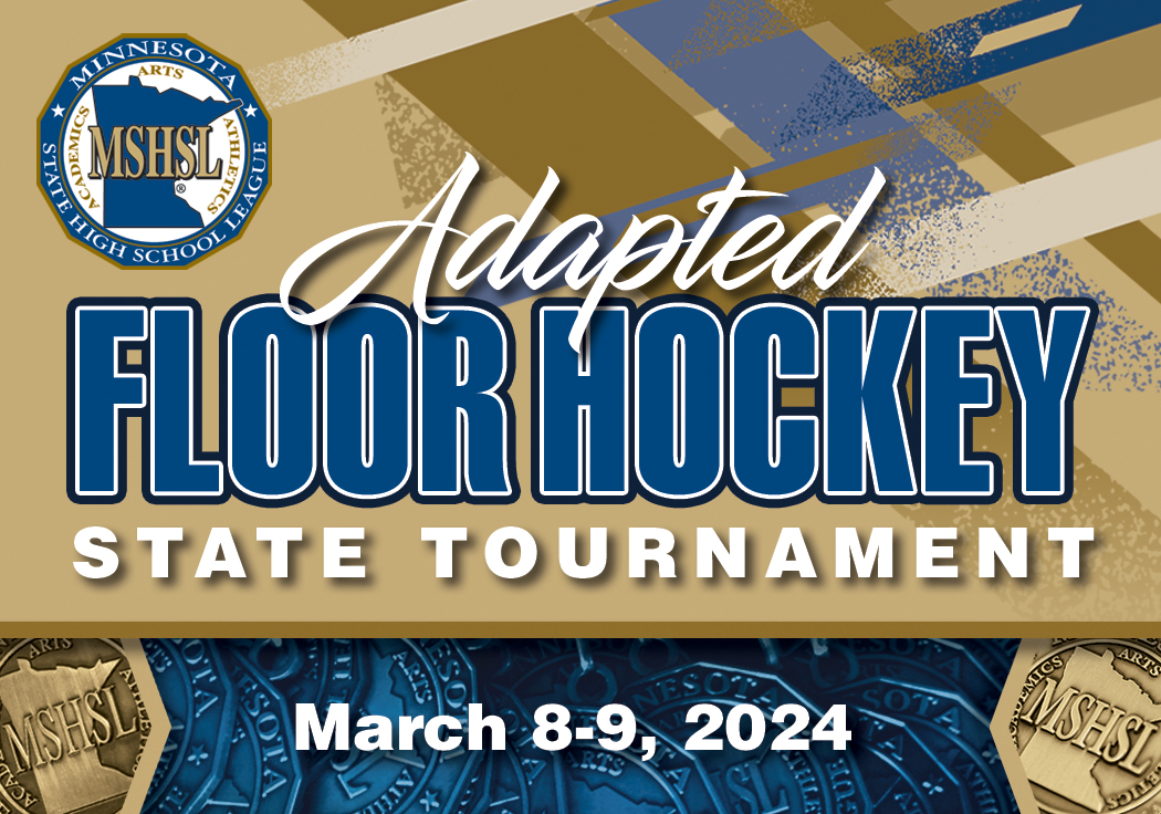 2024 Adapted Floor Hockey NEWS Logo