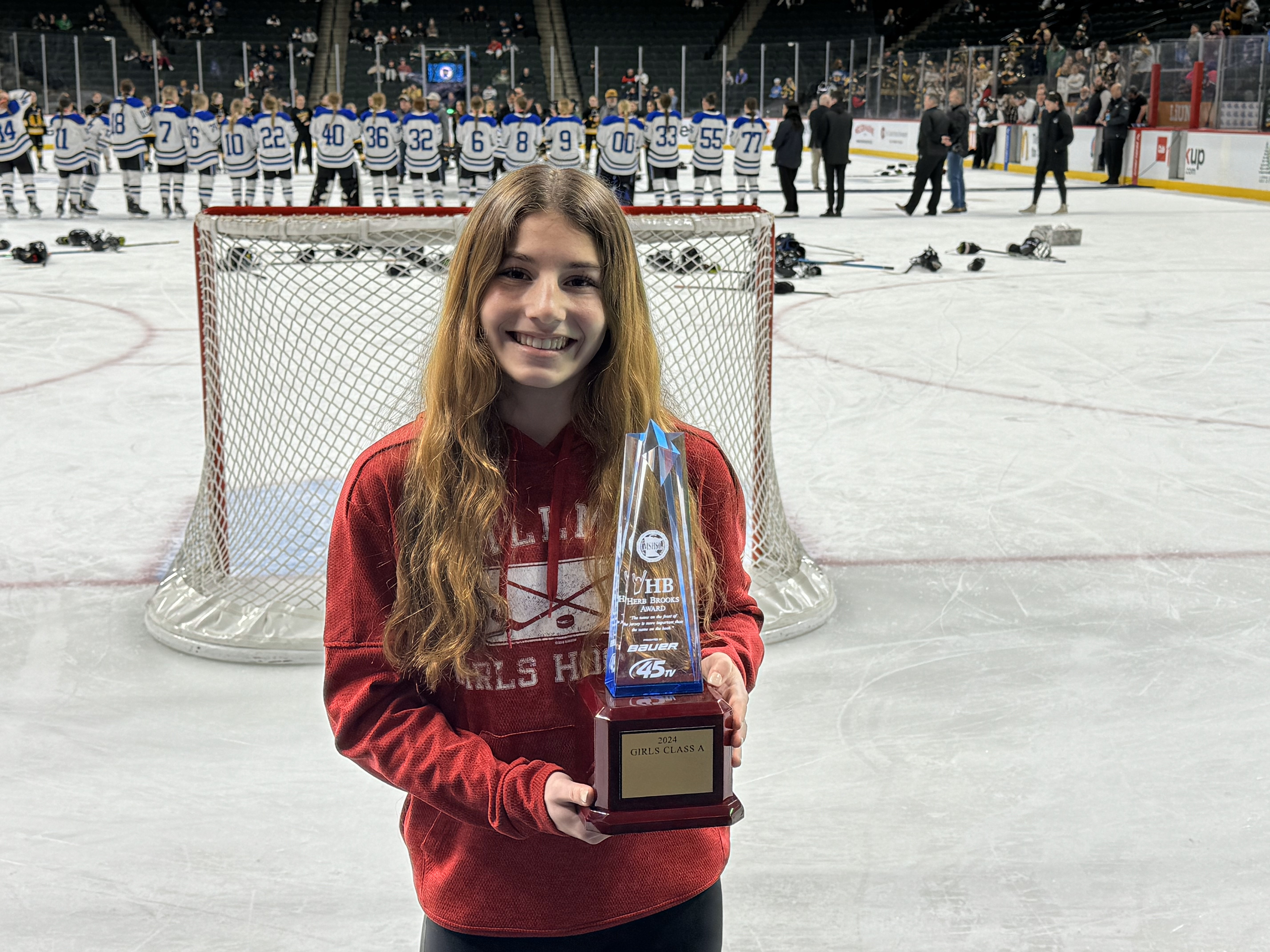 2024 Class A Girls Hockey Herb Brooks Willmar's Rebecca Dawson