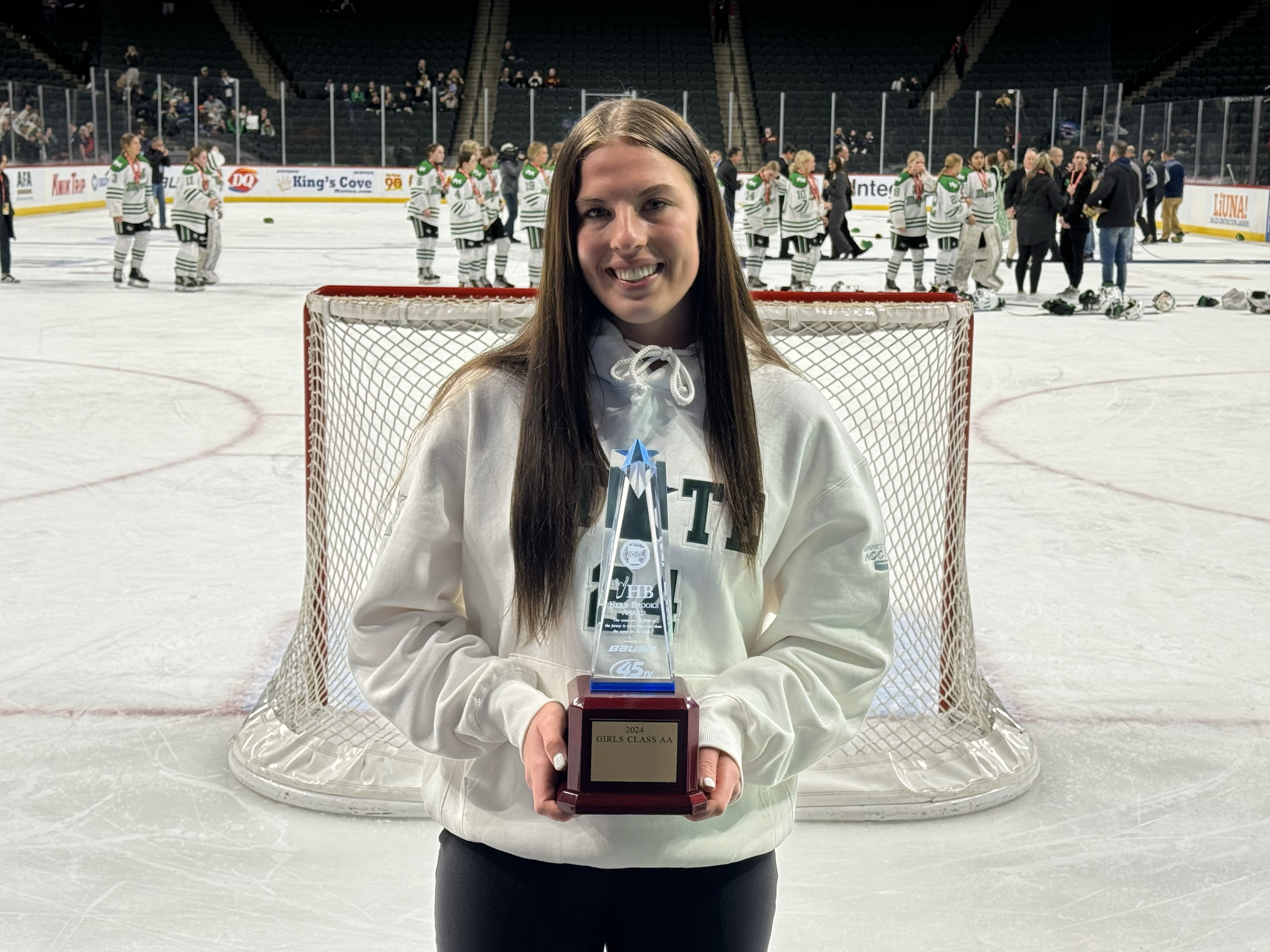 2024 Class AA Girls Hockey Herb Brooks Roseau’s Samantha Peterson 