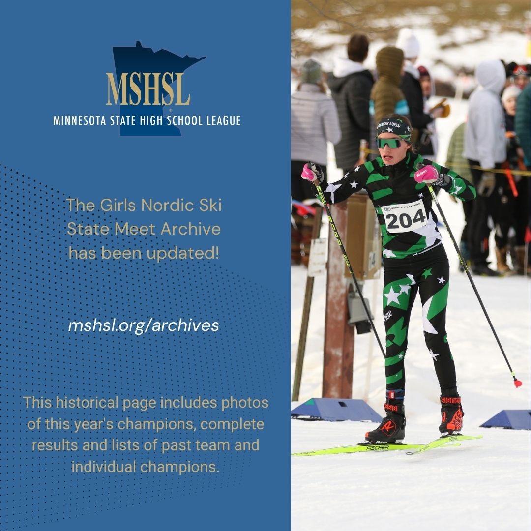 Visit the updated MSHSL Girls Nordic Ski State Meet Archive: http://mshsl.org/archives