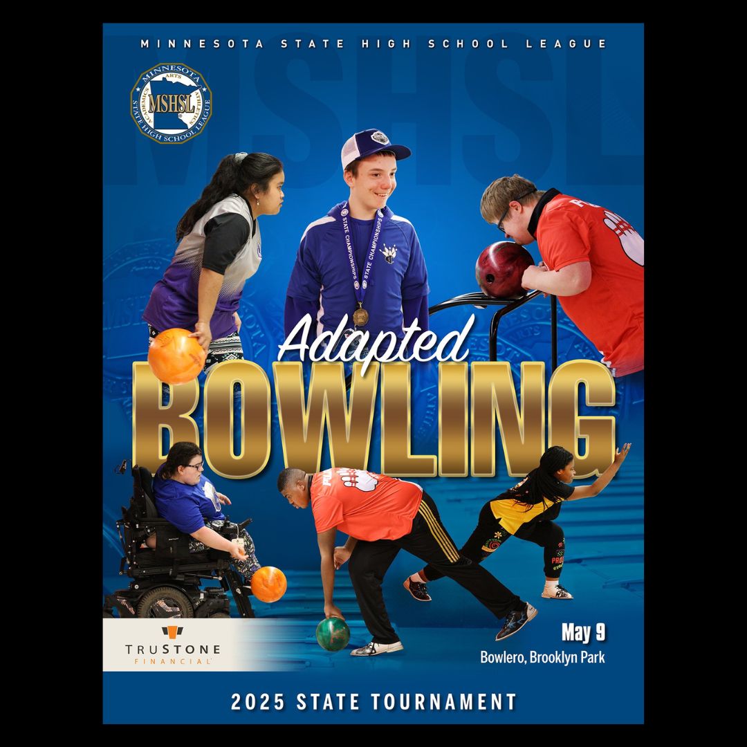 The Adapted Bowling State Tournament program is now available.

Programs are available exclusively online.

View, print or download the program.

State Tournament Programs: http://mshsl.org/programs