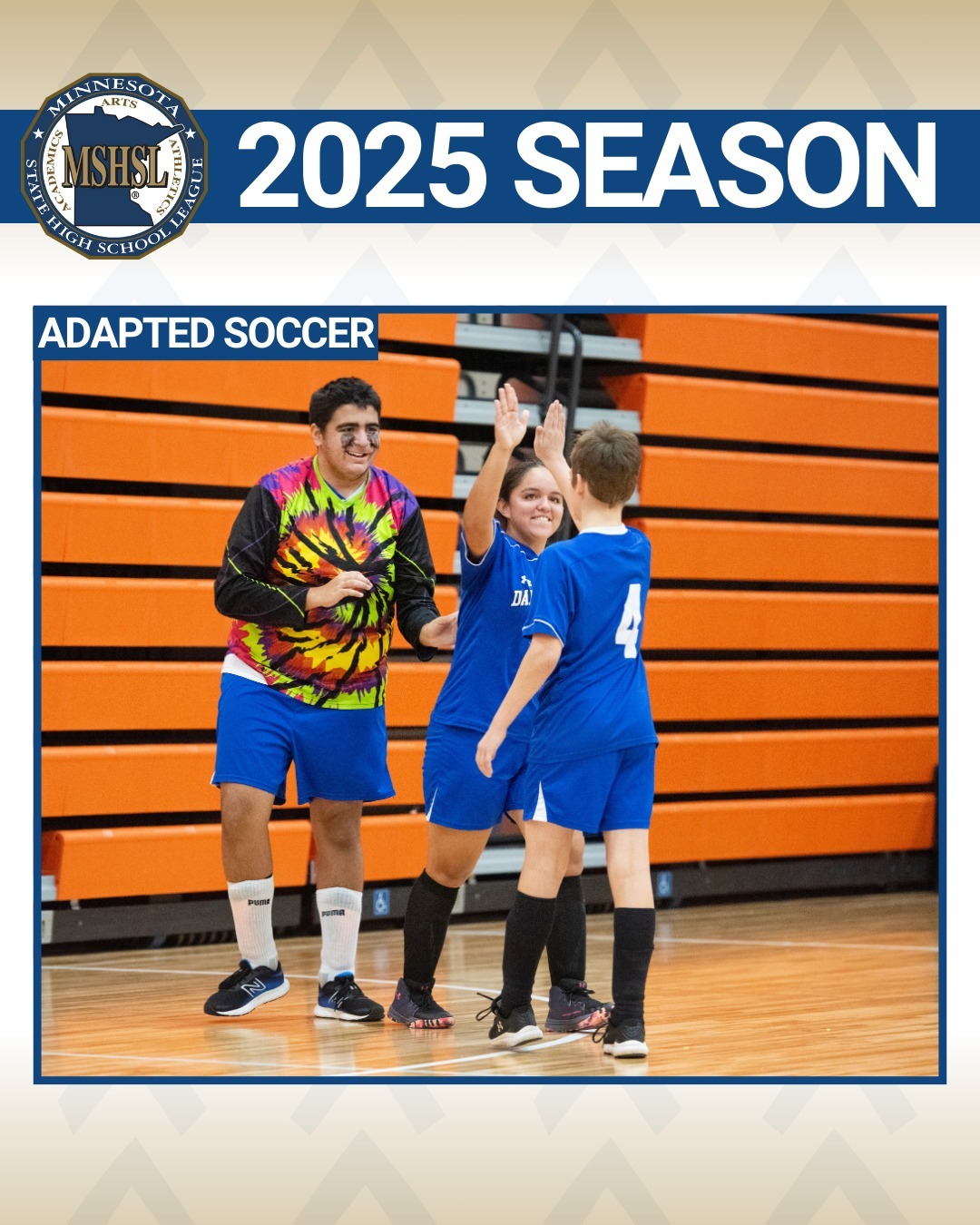 Good luck to Adapted Soccer teams as practice begins today!