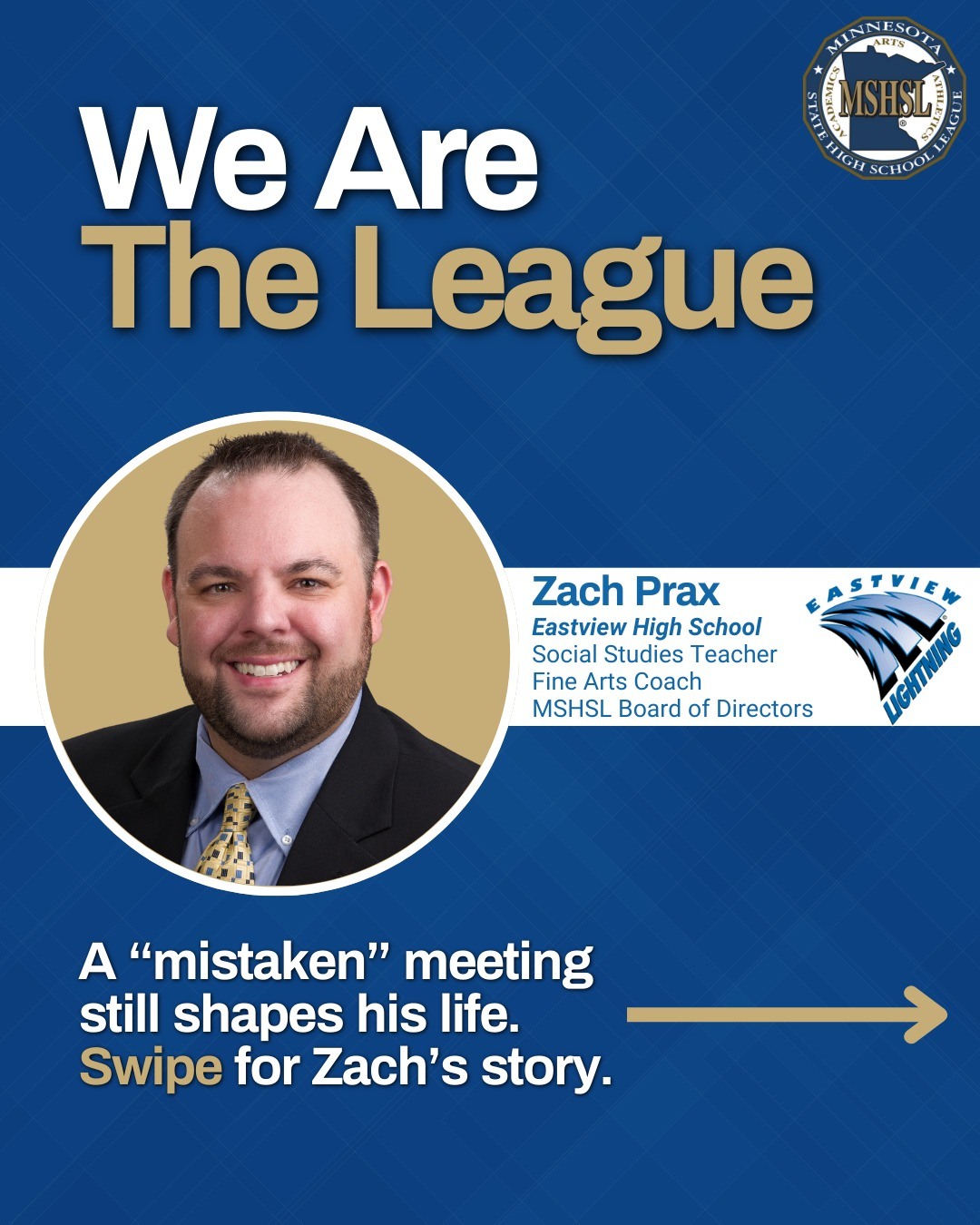 Eastview was Zach Prax's 18th school growing up. Speech and Debate gave him a sense of belonging.