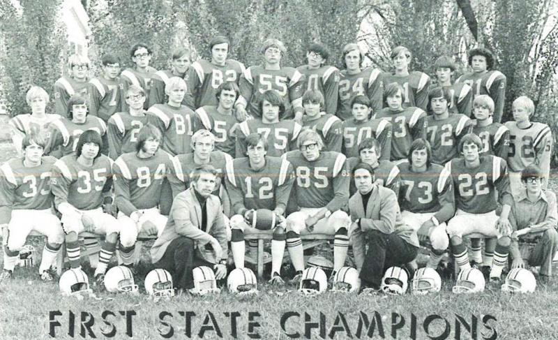1972 Rothsay Football Team