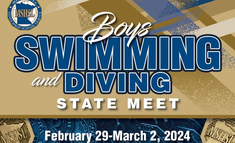 2024 Boys Swimming NEWS Logo