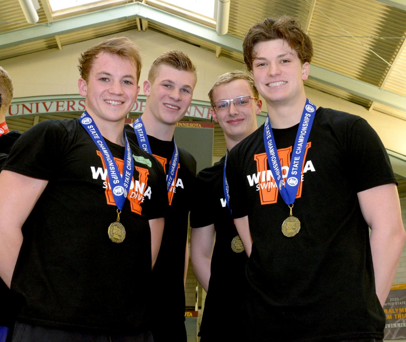 Winona 200 Freestyle Relay Championship Photo