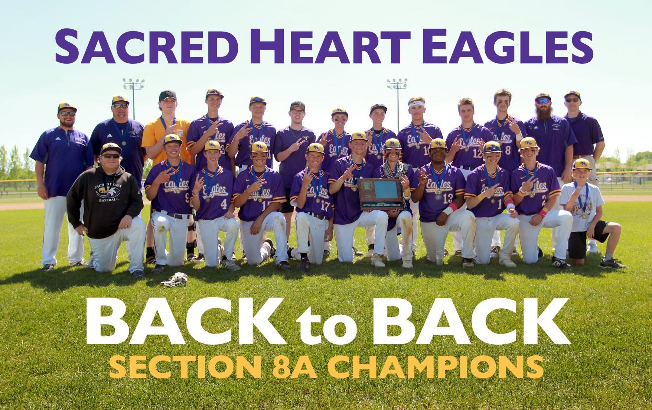 Sacred Heart Baseball Teams MSHSL