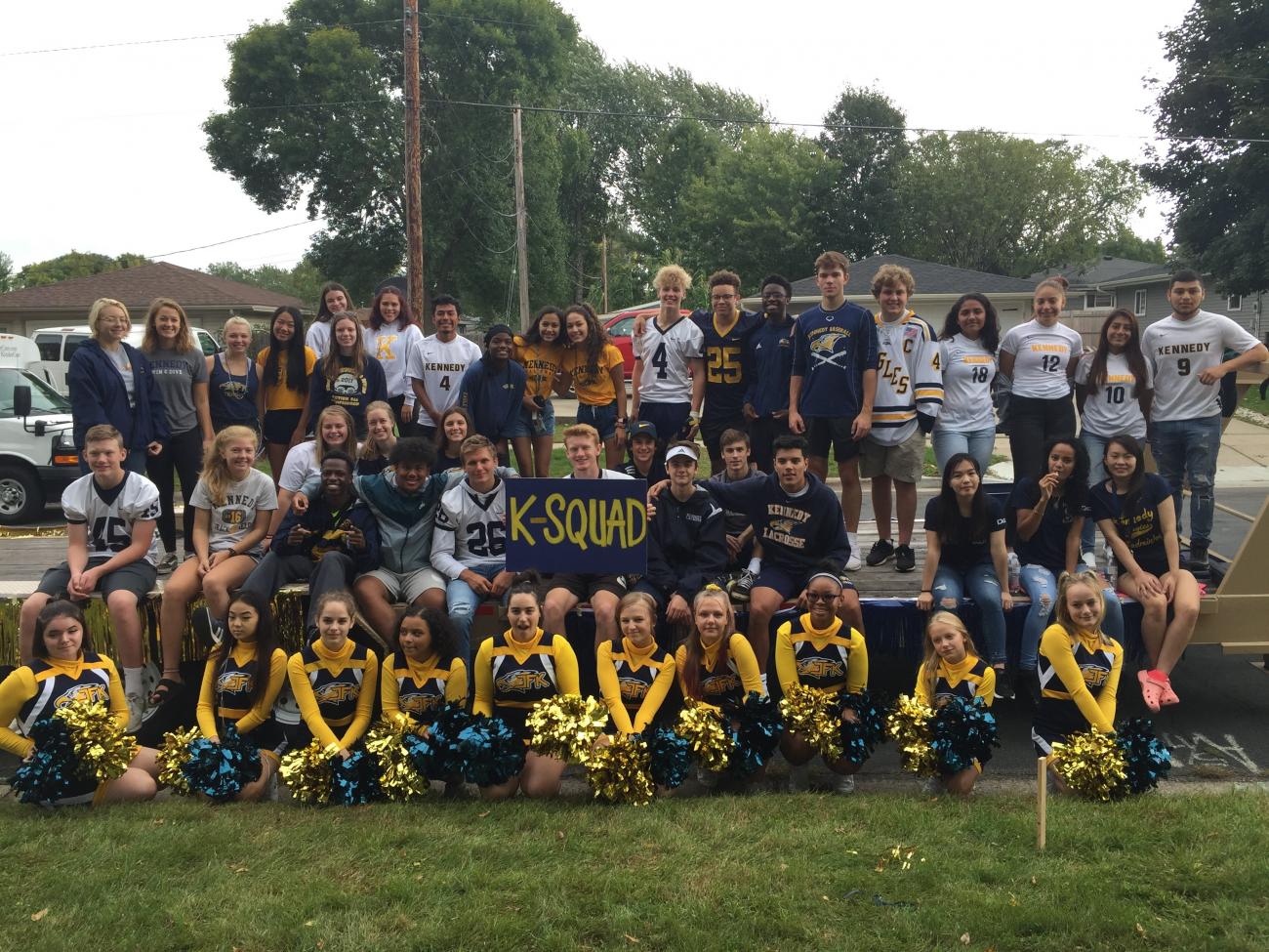 Team Captains at the 2019 Heritage Day Parade