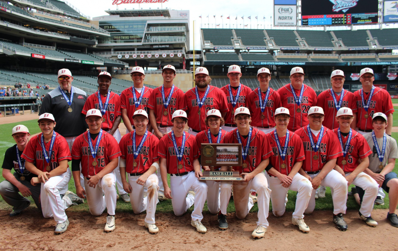2019 Class A Baseball State Champions