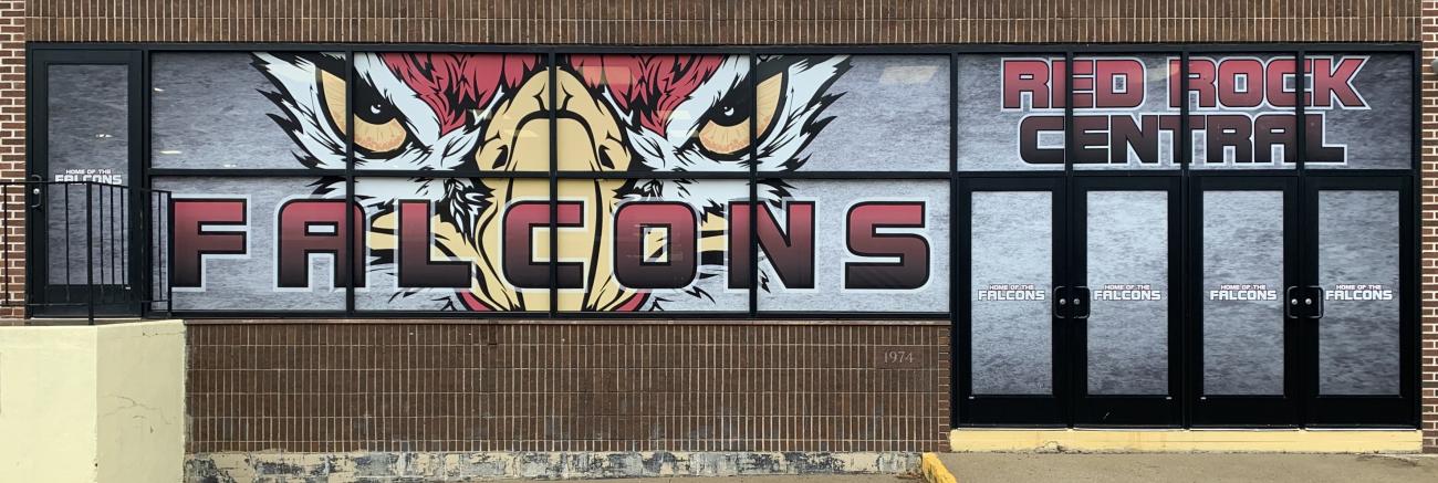 Red Rock Central Gym Entrance 