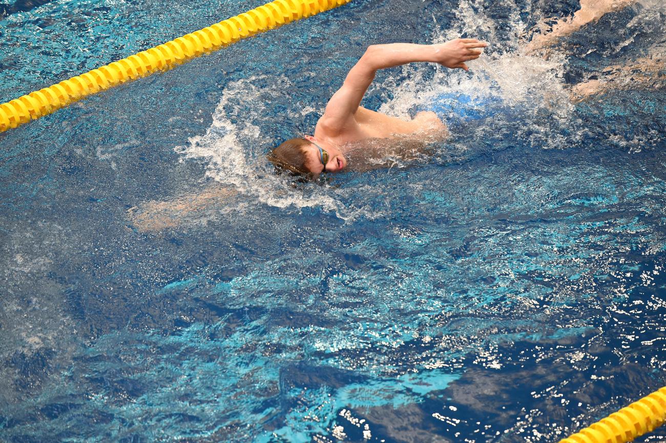 Class A Boys Swim and Dive Action Photo