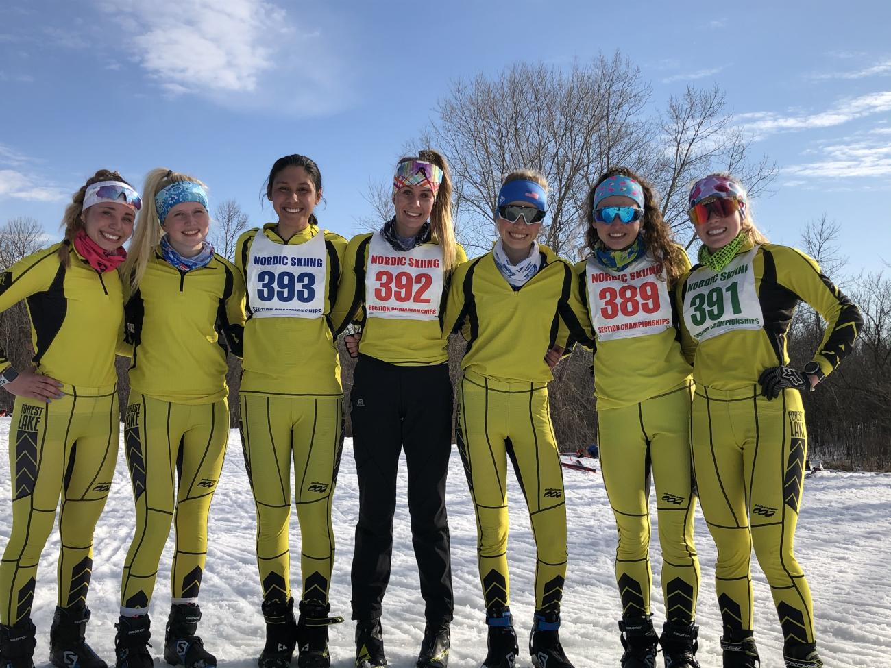 Forest Lake Nordic Ski State Champions