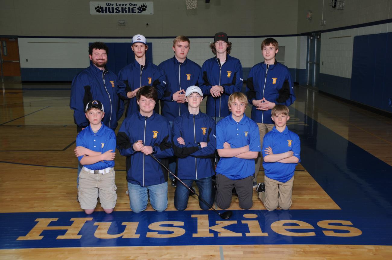 Bigfork Boys Varsity Golf team