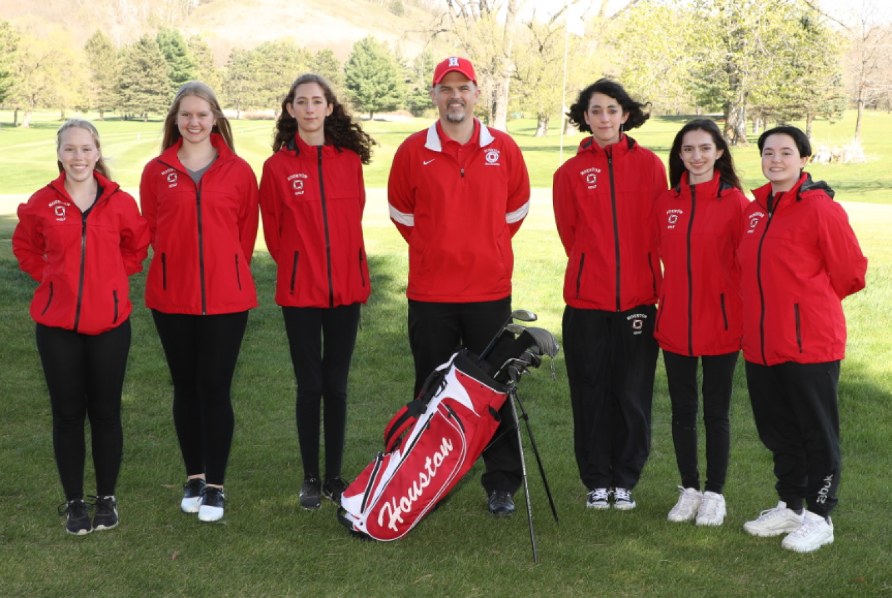 2021 Houston Girls Golf Team Picture