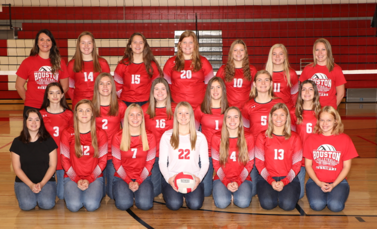 2020 Houston Volleyball Team Picture