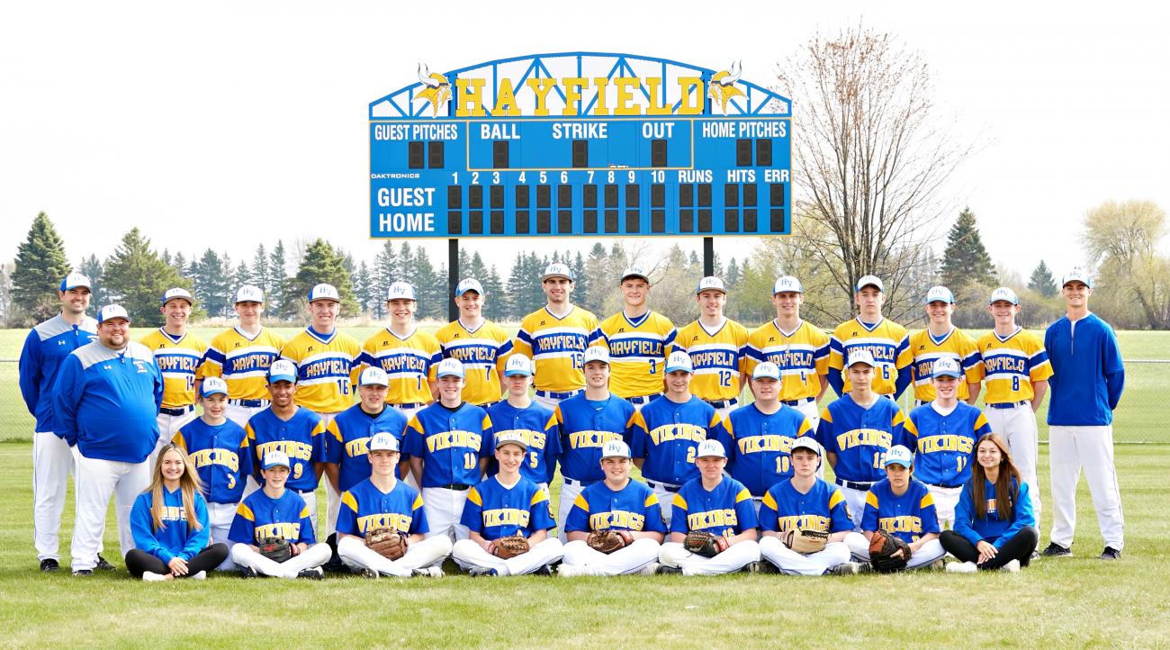 2021 Hayfield Baseball Champ Photo