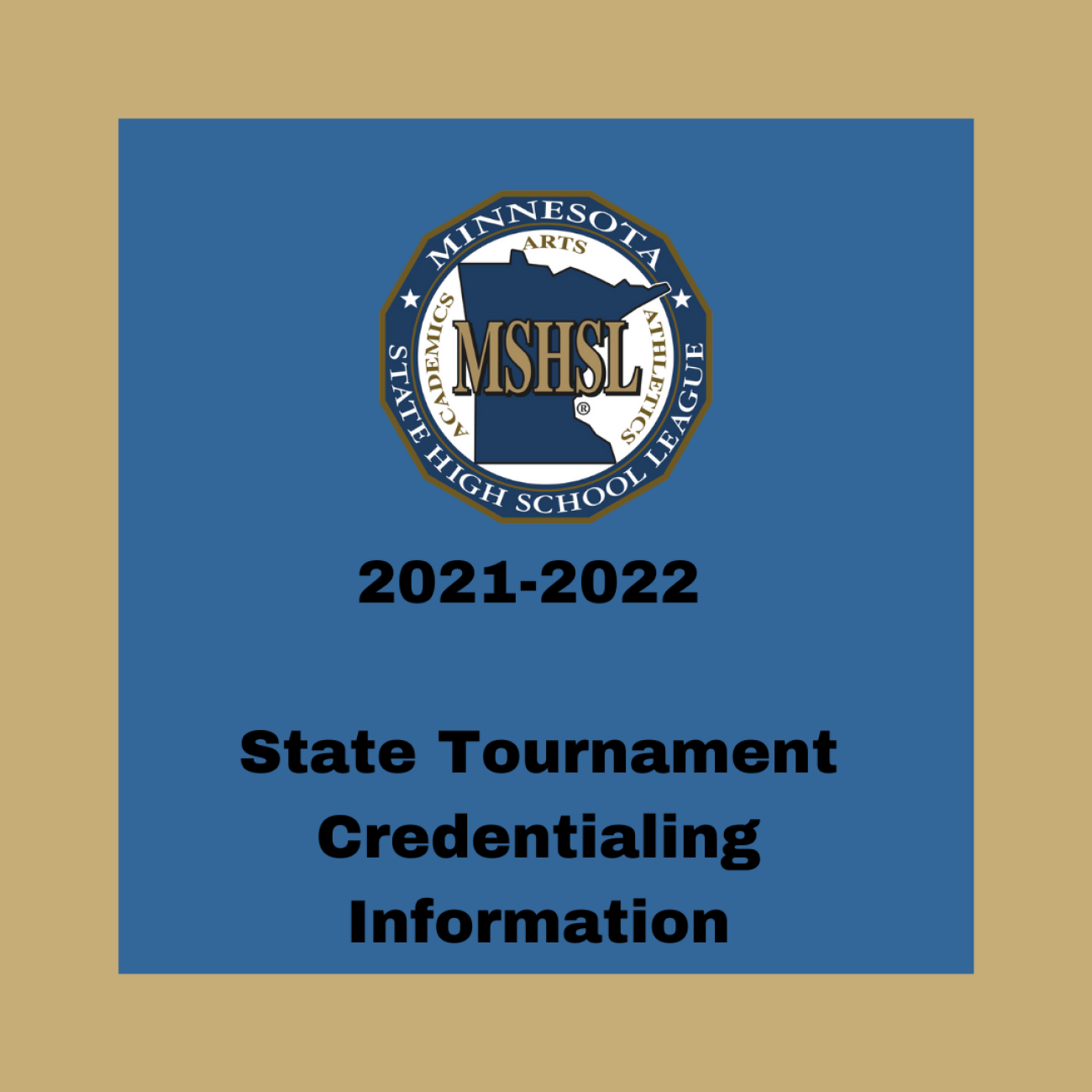 State Tournament Credentialing Information