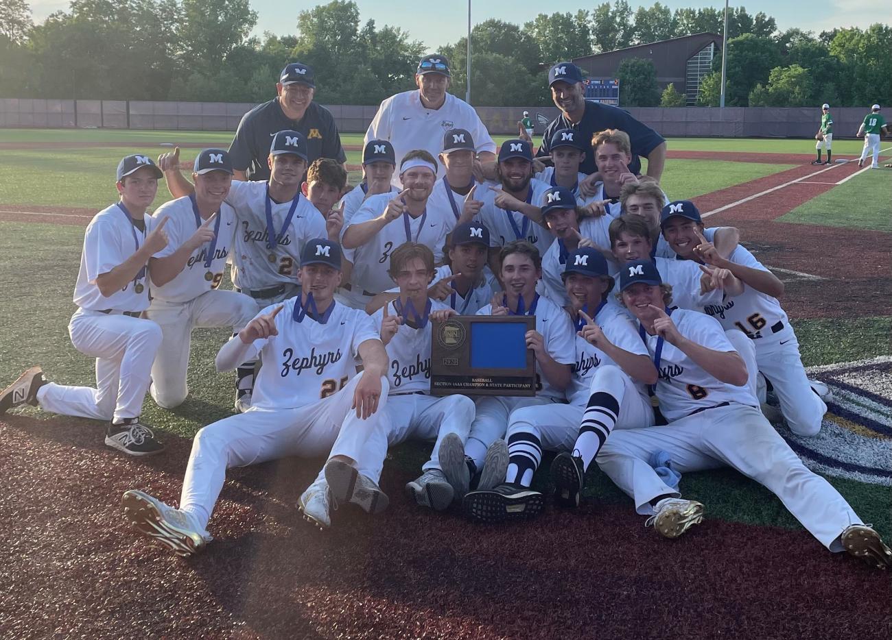 2021 Mahtomedi Baseball Champ Photo