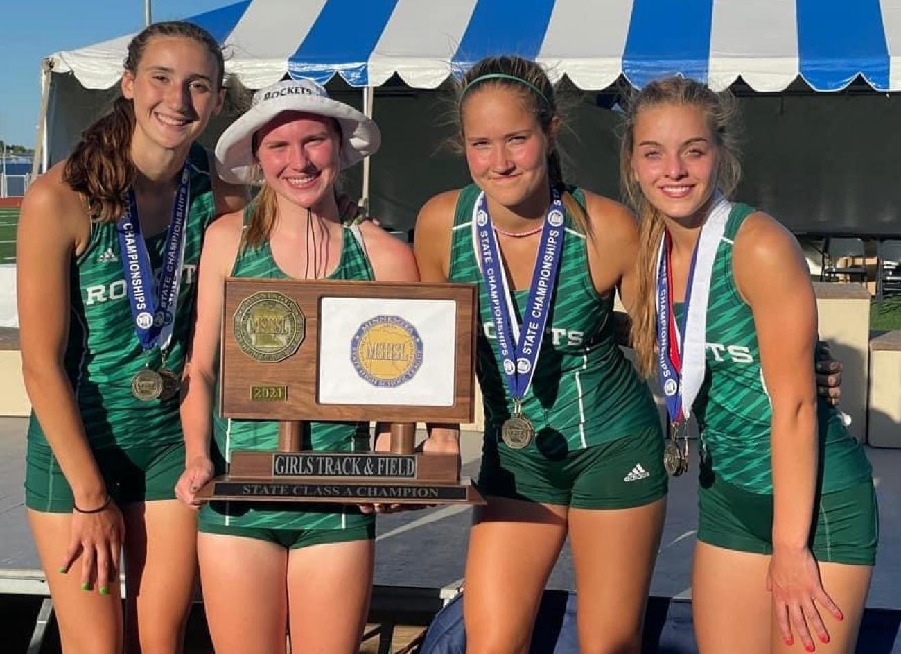 2021 Rockford Girls Track Champ Photo