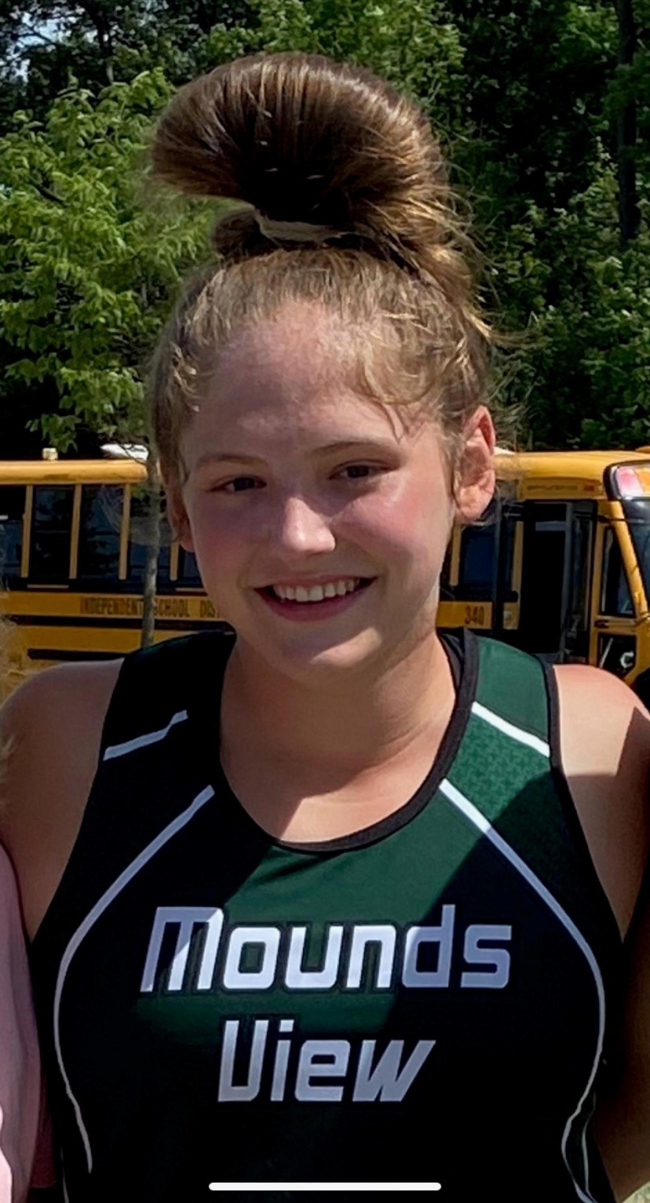 2021 Hadley Streit Shot Put Champ Photo