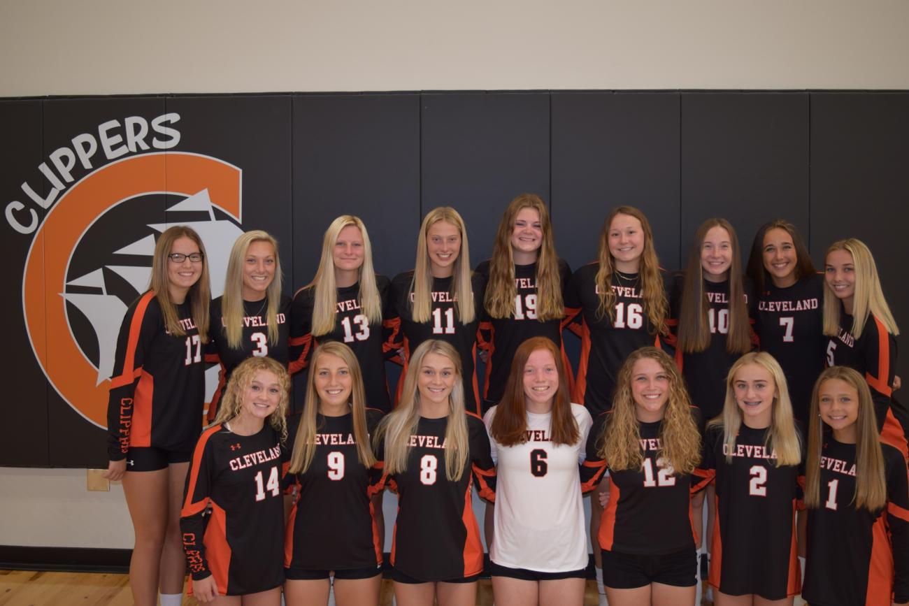 2021 Cleveland Clipper Volleyball Team