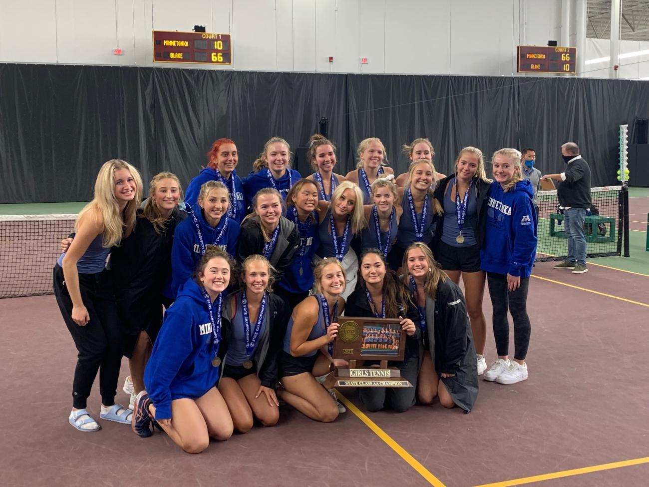 Minnetonka captures Class AA Girls Tennis crown 