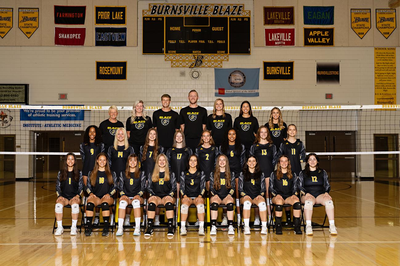 Burnsville Blaze Varsity Volleyball 2021
