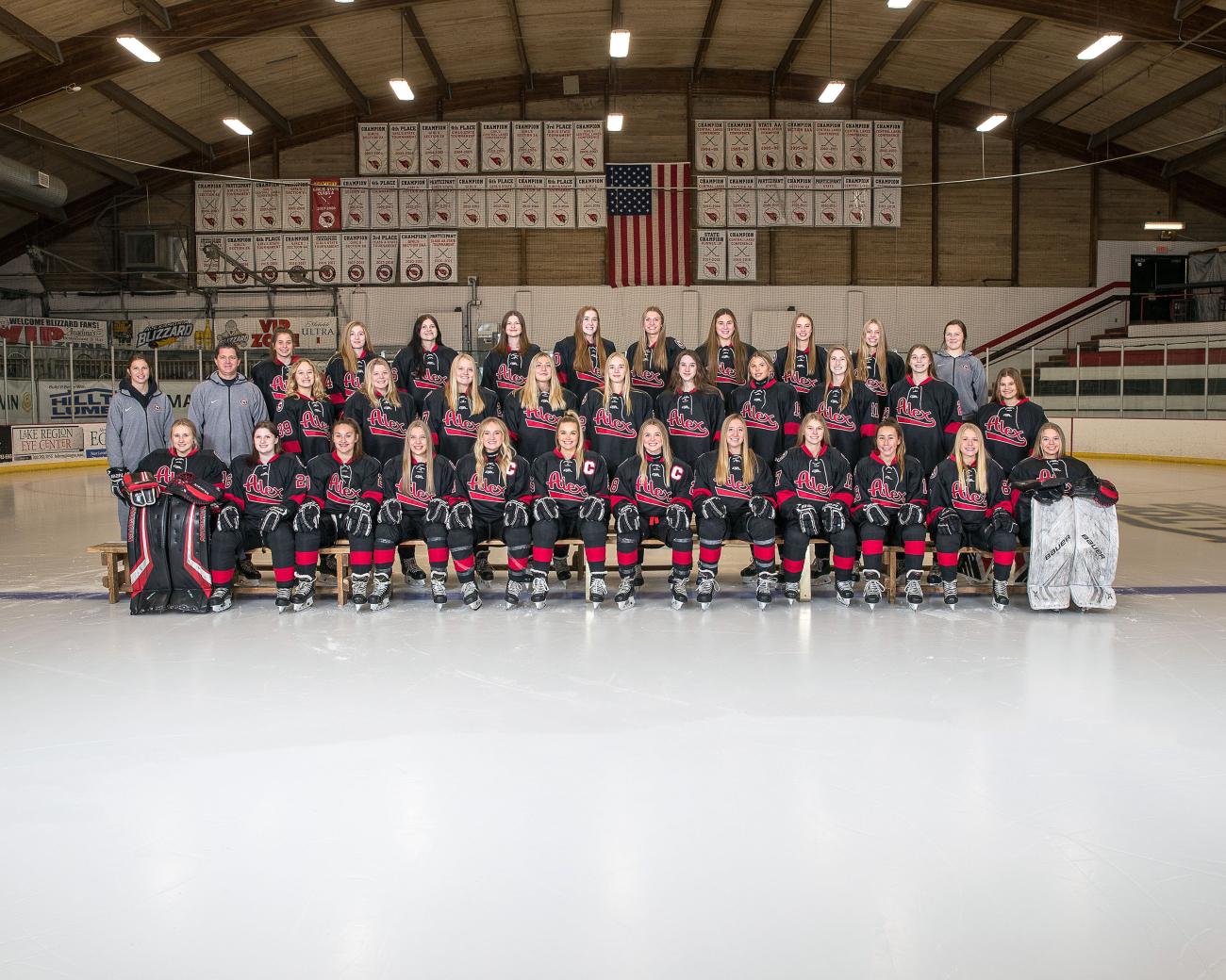 2021-2022 Alexandria Girls Hockey