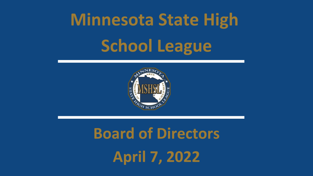 April 7 Board of Directors