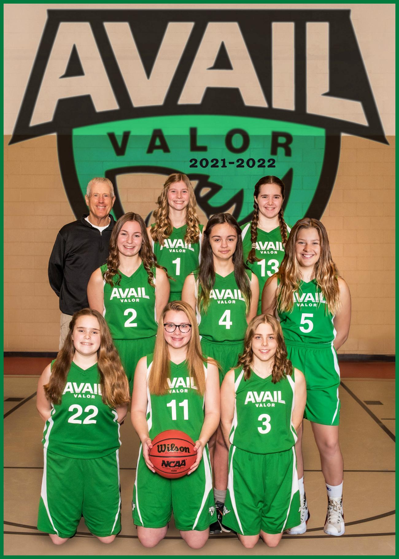 Avail Academy Girls Varsity 2021-2022