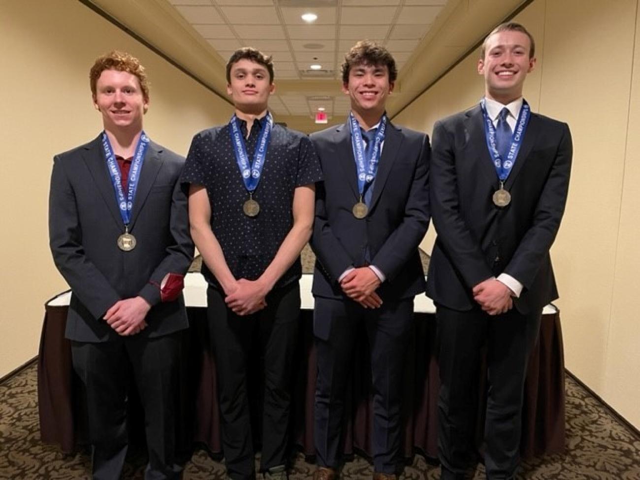 2022 Edina 200 Freestyle Relay Champ Photo