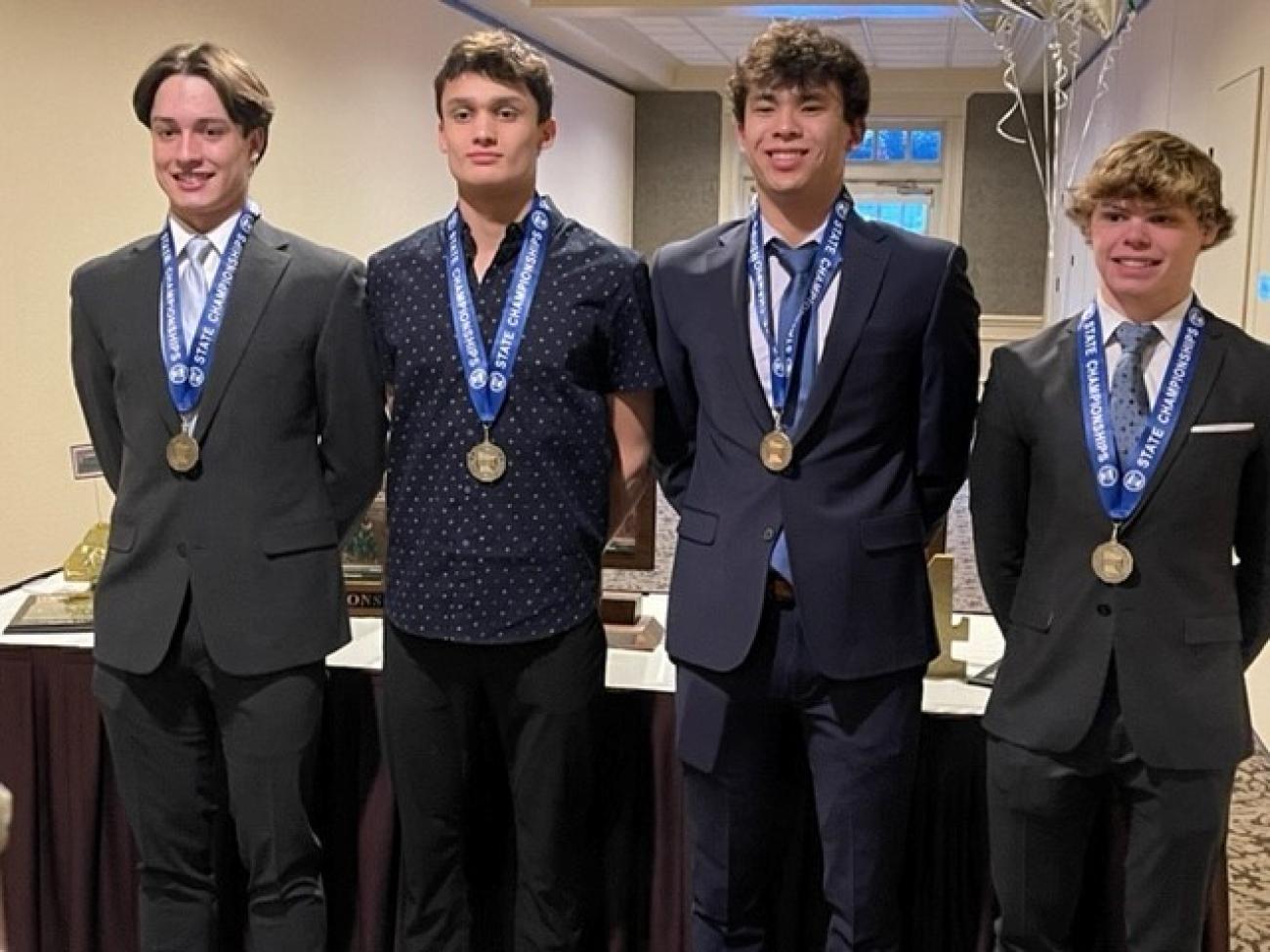 2022 Edina 200 Medley Relay Champ Photo