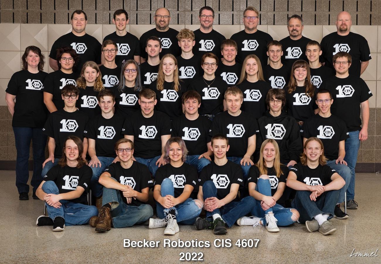 2022 Becker Robotics Champ Photo