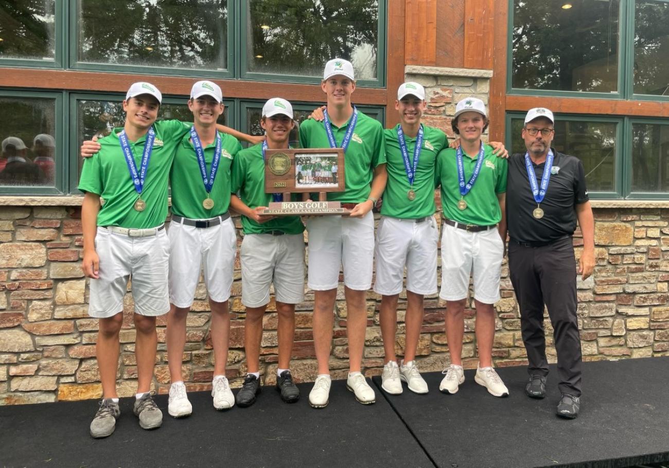 2022 Edina Boys Golf Champ Photo