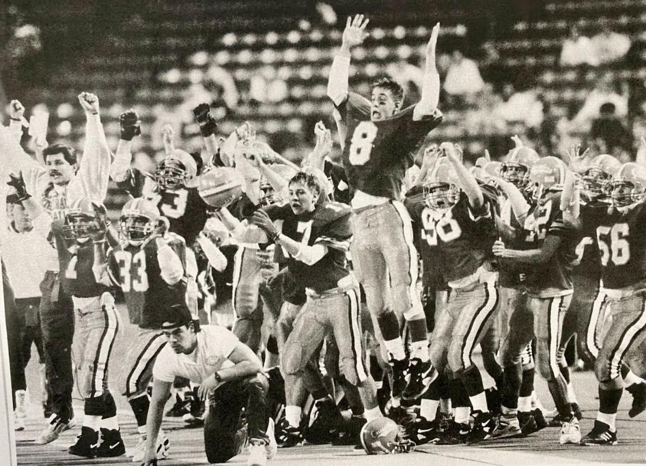 1982 Cathedral Prep Bowl Celebration