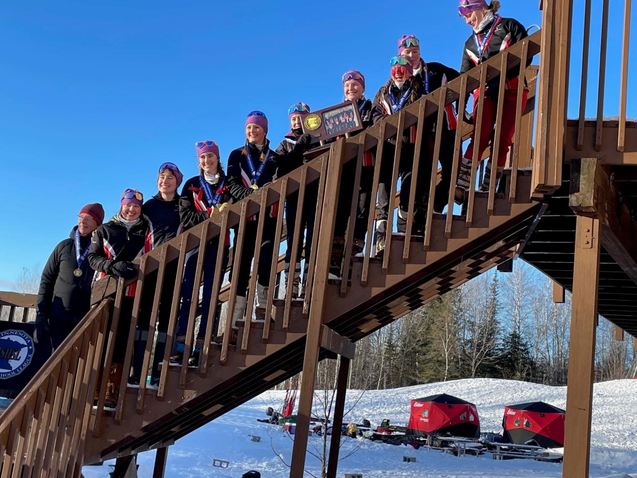 Duluth East Girls Nordic Skiing Team Champion 2023