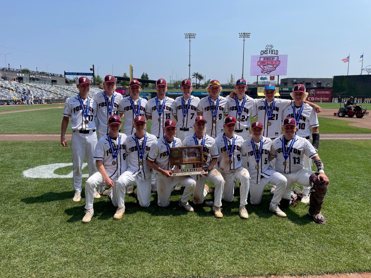 Fosston Class A baseball champ