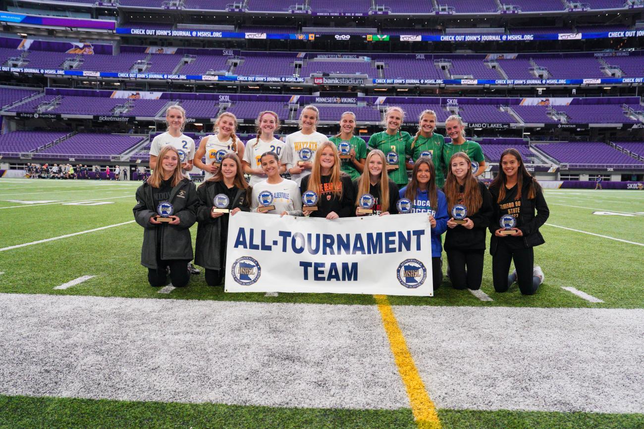 2023 Girls Soccer Class AAA All-Tournament Team 