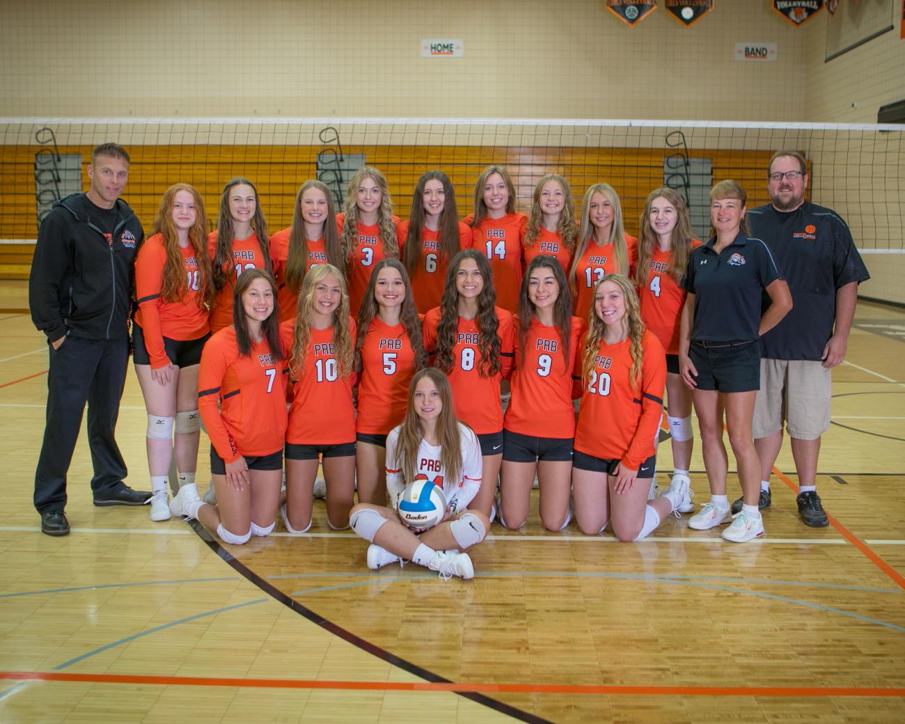 Pine River-Backus Tigers Volleyball 2023