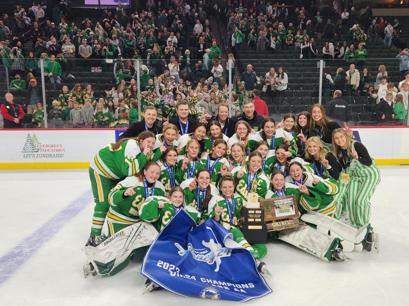 2024 Girls Hockey Class AA Champion Edina