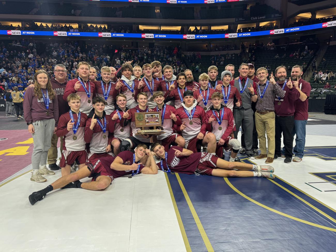 Chatfield Class A wrestling champs