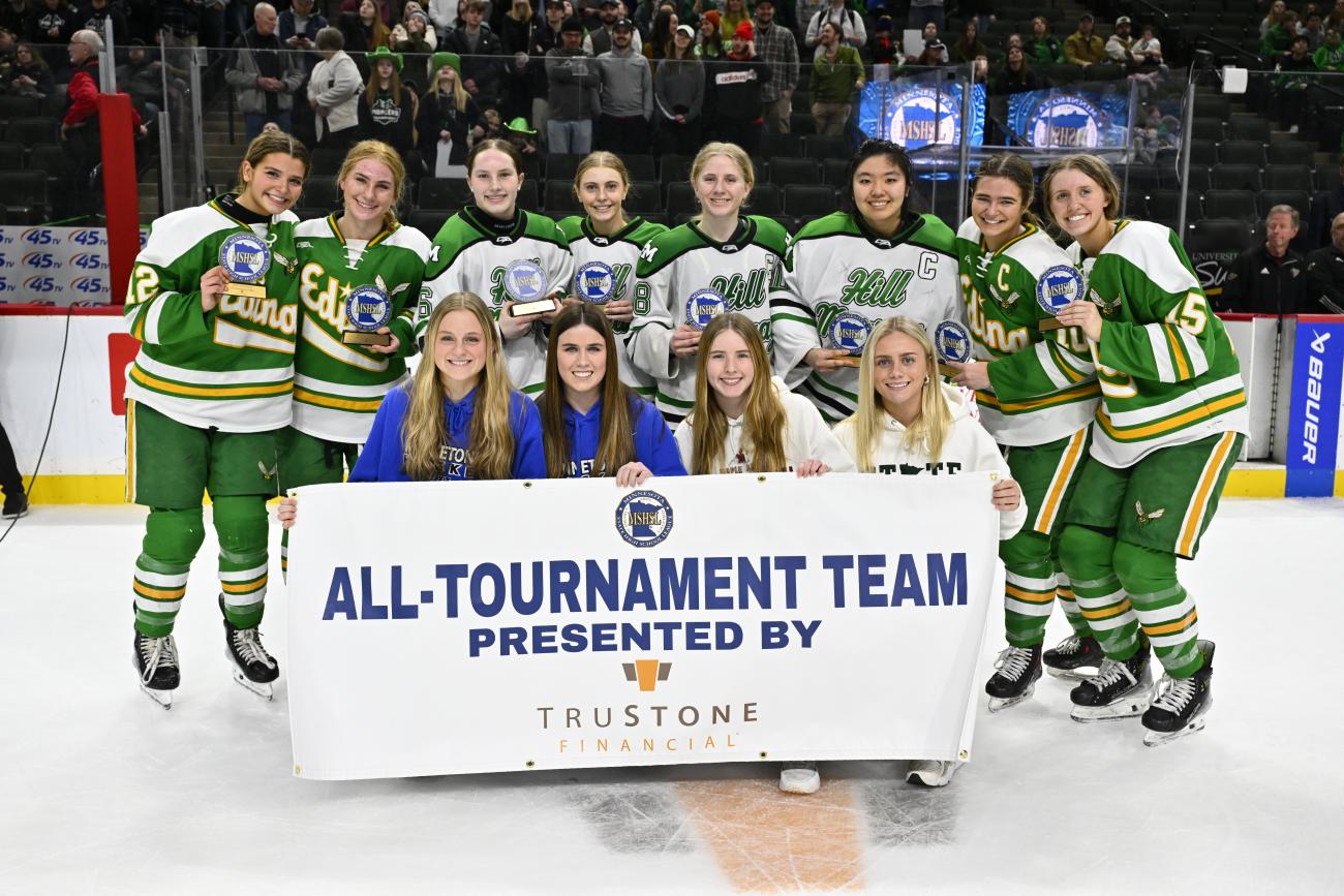2024 Class AA Girls Hockey All-Tournament Team