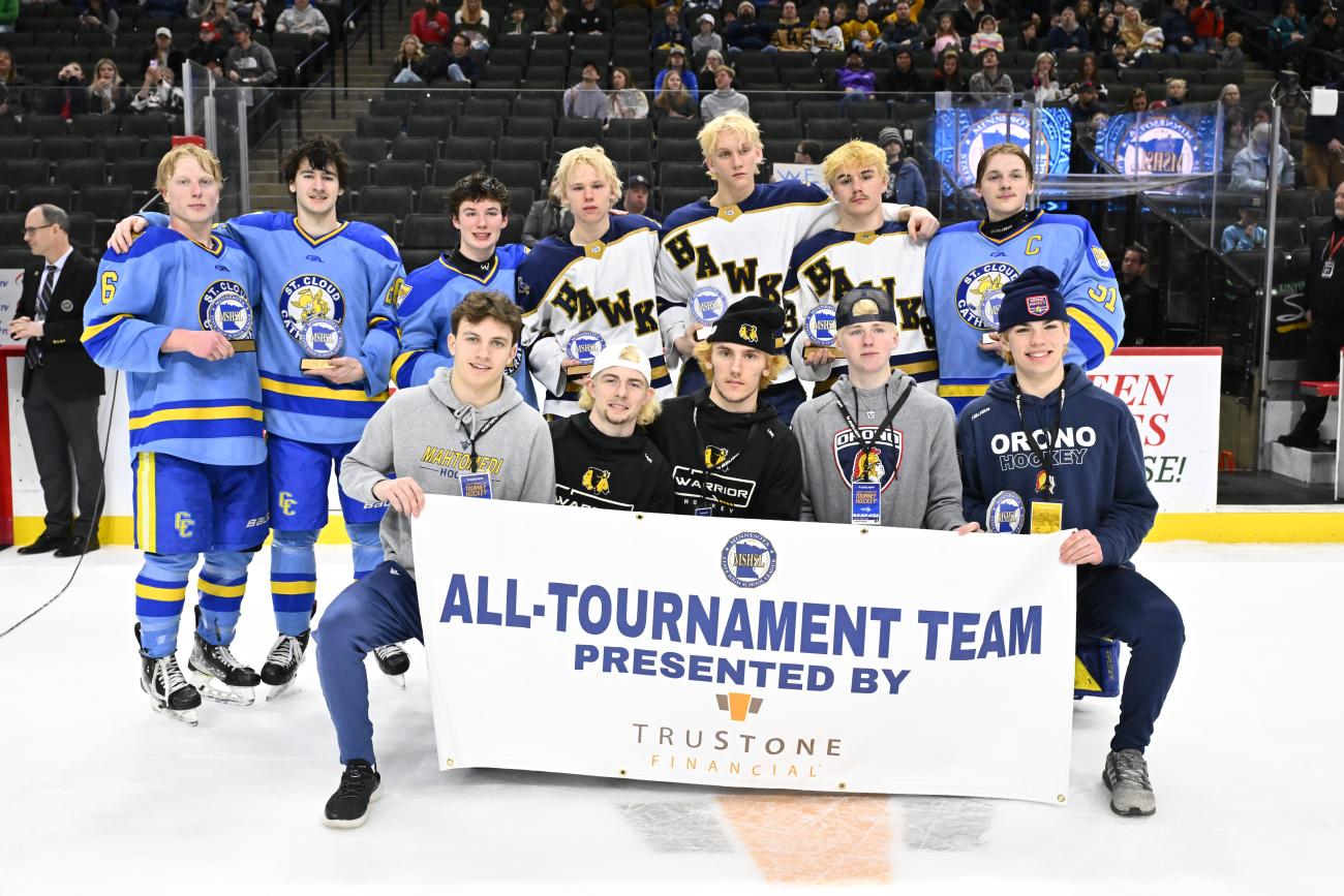 2024 Class A Boys Hockey All-Tournament Team 